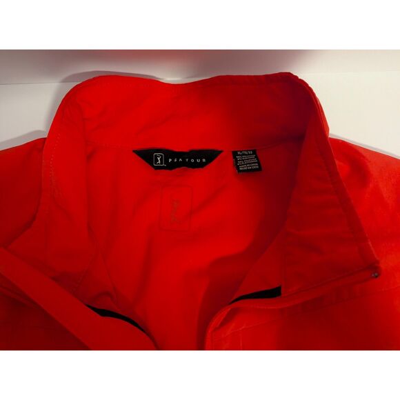 PGA Tour Quarter Zip Stretch Water Repellent Golf Jacket NWT Extra Large XL Mens - Picture 2 of 9